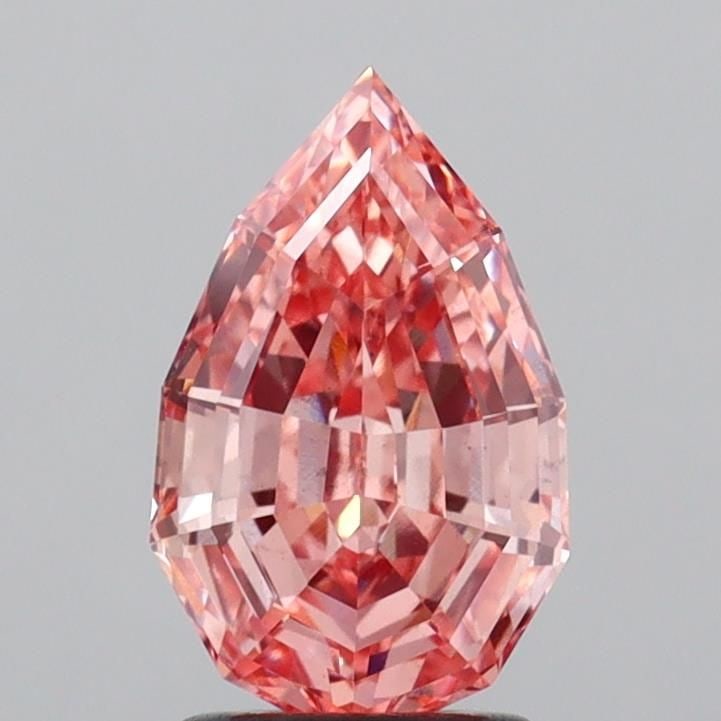 Loose Diamond - PEAR 2.02ct Fancy Vivid Pink VS2 (1 of 1)
