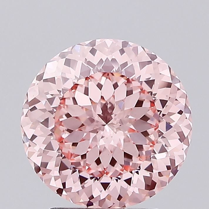 Loose Diamond - ROUND 3.02ct Fancy Vivid Pink VVS2 (1 of 1)