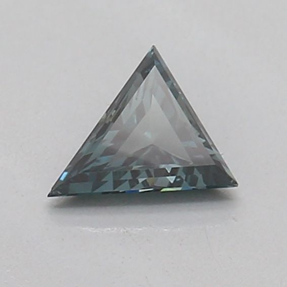 Loose Diamond - TRIANGULAR 0.17ct Fancy Deep Blue Green VS1: Loose Diamond - TRIANGULAR 0.17ct Fancy Deep Blue Green VS1 Source: This is a real non-mined Diamond that has been grown in a lab Shape: TRIANGULAR Carats: 0.17 Color: Fancy Deep Blue Green Certificat
