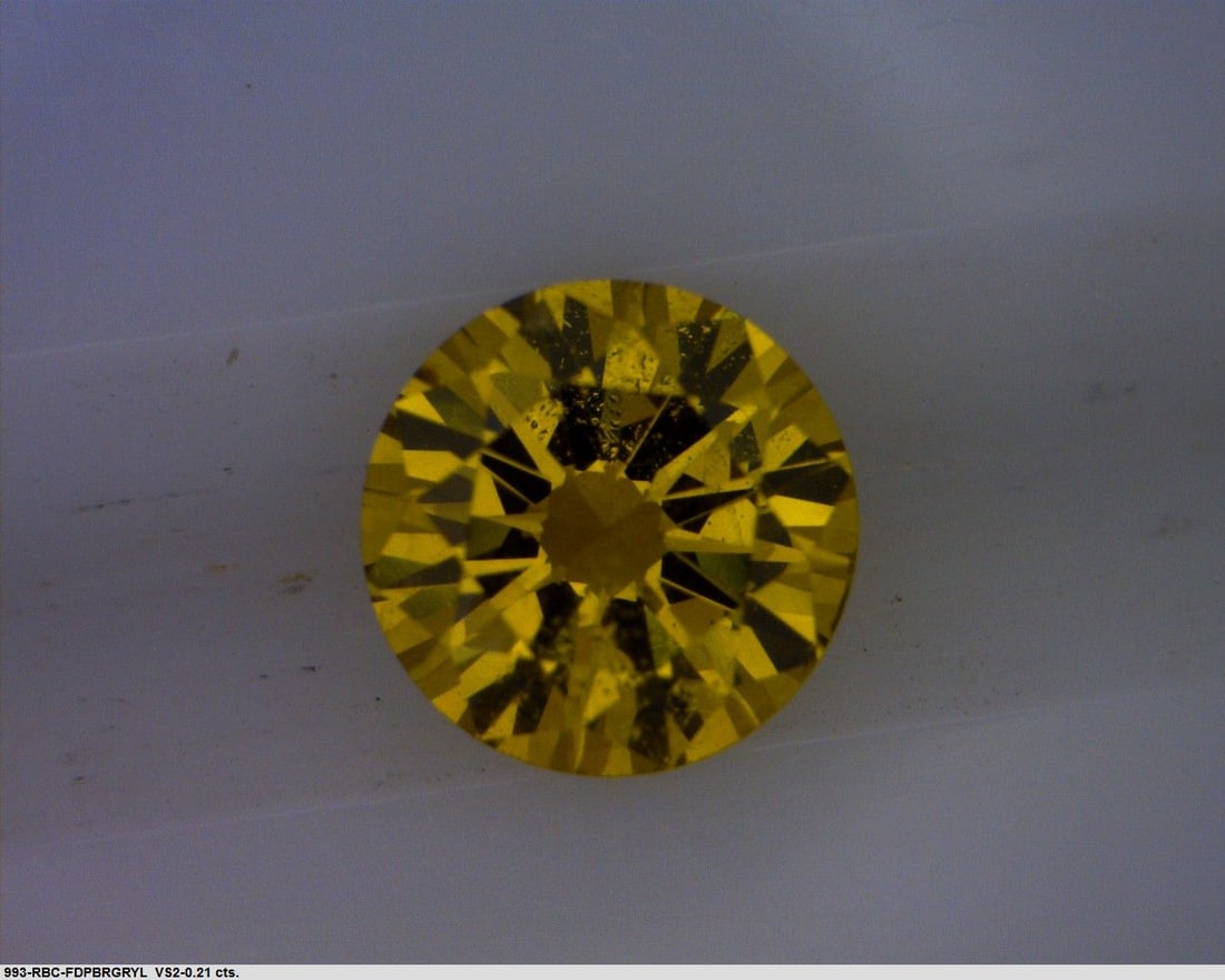 Loose Diamond - ROUND 0.21ct Fancy Deep Brownish Greenish Yellow: Loose Diamond - ROUND 0.21ct Fancy Deep Brownish Greenish Yellow Source: Natural Shape: ROUND Carats: 0.21 Color: Fancy Deep Brownish Greenish Yellow Certification: GIA The Diamond Depot