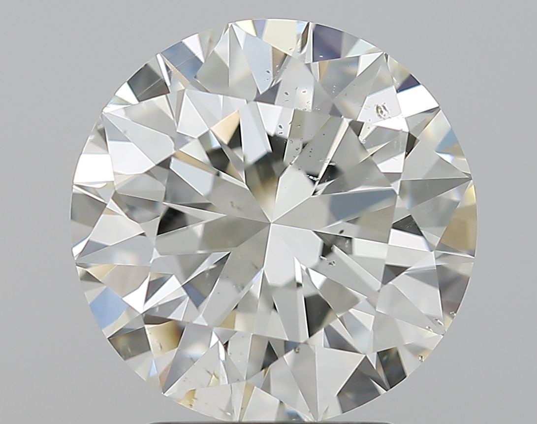 Loose Diamond - ROUND 3.0ct J SI1: Loose Diamond - ROUND 3.0ct J SI1 Source: Natural Shape: ROUND Carats: 3.0 Color: J Clarity: SI1 Certification: GIA Video: