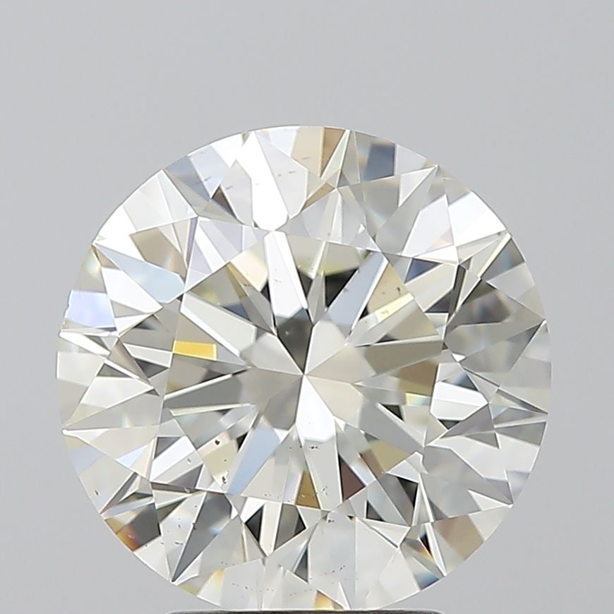 Loose Diamond - ROUND 3.5ct L SI1: Loose Diamond - ROUND 3.5ct L SI1 Source: Natural Shape: ROUND Carats: 3.5 Color: L Clarity: SI1 Certification: GIA Video: