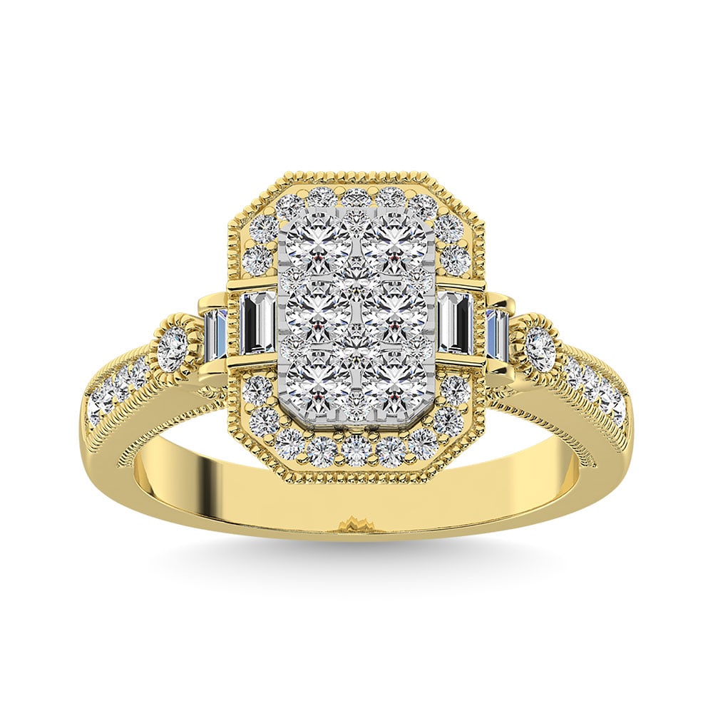 Diamond 7/8. Ct.Tw. Engagement Ring in 14K Two Tone Gold (1 of 3)