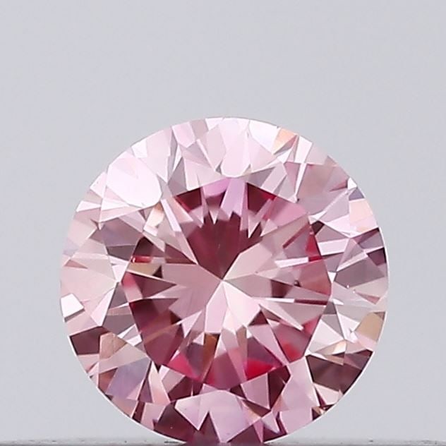 Loose Diamond - ROUND 0.16ct Fancy Vivid Pink VS1 (1 of 1)