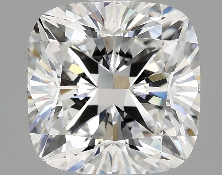 Loose Diamond - CUSHION MODIFIED 2.09ct E VS1: Loose Diamond - CUSHION MODIFIED 2.09ct E VS1 Source: This is a real non-mined Diamond that has been grown in a lab Shape: CUSHION MODIFIED Carats: 2.09 Color: E Clarity: VS1 Certification: IGI Video: