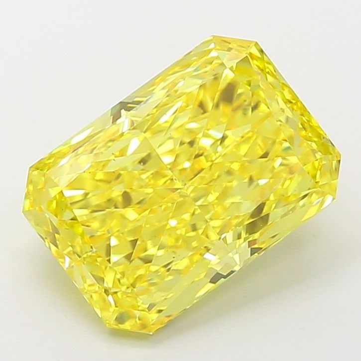Loose Diamond - RADIANT 6.03ct Fancy Vivid Yellow VS1: Loose Diamond - RADIANT 6.03ct Fancy Vivid Yellow VS1 Source: This is a real non-mined Diamond that has been grown in a lab Shape: RADIANT Carats: 6.03 Color: Fancy Vivid Yellow Certification: IGI Vid