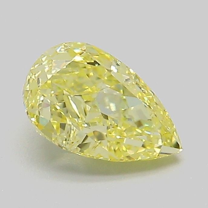Loose Diamond - PEAR 1.04ct Fancy Intense Yellow VS1: Loose Diamond - PEAR 1.04ct Fancy Intense Yellow VS1 Source: This is a real non-mined Diamond that has been grown in a lab Shape: PEAR Carats: 1.04 Color: Fancy Intense Yellow Certification: IGI Video