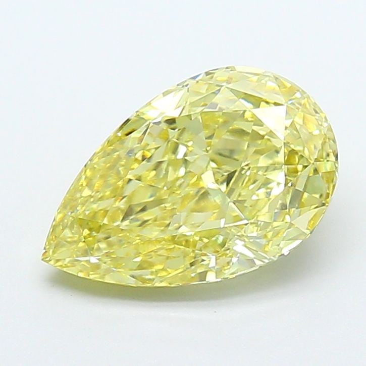 Loose Diamond - PEAR 3.02ct Fancy Yellow VS1: Loose Diamond - PEAR 3.02ct Fancy Yellow VS1 Source: This is a real non-mined Diamond that has been grown in a lab Shape: PEAR Carats: 3.02 Color: Fancy Yellow Certification: IGI Video: