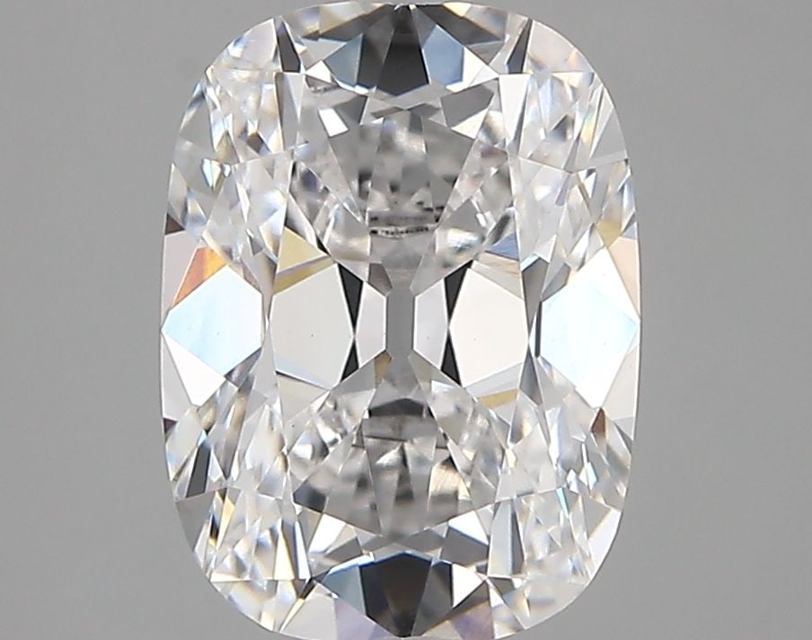 Loose Diamond - CUSHION MODIFIED 2.79ct E VVS2: Loose Diamond - CUSHION MODIFIED 2.79ct E VVS2 Source: This is a real non-mined Diamond that has been grown in a lab Shape: CUSHION MODIFIED Carats: 2.79 Color: E Clarity: VVS2 Certification: IGI Vide