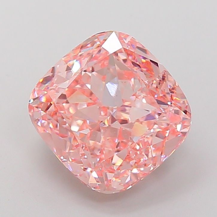Loose Diamond - CUSHION MODIFIED 8.07ct Fancy Intense Pink VS1: Loose Diamond - CUSHION MODIFIED 8.07ct Fancy Intense Pink VS1 Source: This is a real non-mined Diamond that has been grown in a lab Shape: CUSHION MODIFIED Carats: 8.07 Color: Fancy Intense Pink Cert