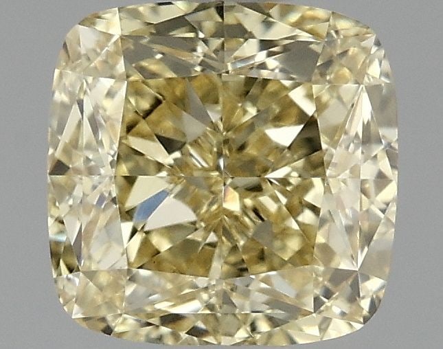 Loose Diamond - CUSHION MODIFIED 1.07ct Fancy Intense Yellow VS1: Loose Diamond - CUSHION MODIFIED 1.07ct Fancy Intense Yellow VS1 Source: This is a real non-mined Diamond that has been grown in a lab Shape: CUSHION MODIFIED Carats: 1.07 Color: Fancy Intense Yellow 