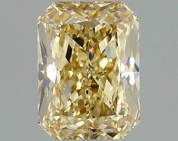 Loose Diamond - RADIANT 1.09ct Fancy Intense Yellow VS1: Loose Diamond - RADIANT 1.09ct Fancy Intense Yellow VS1 Source: This is a real non-mined Diamond that has been grown in a lab Shape: RADIANT Carats: 1.09 Color: Fancy Intense Yellow Certification: IGI