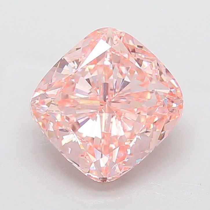 Loose Diamond - CUSHION MODIFIED 5.01ct Fancy Intense Pink VS1: Loose Diamond - CUSHION MODIFIED 5.01ct Fancy Intense Pink VS1 Source: This is a real non-mined Diamond that has been grown in a lab Shape: CUSHION MODIFIED Carats: 5.01 Color: Fancy Intense Pink Cert