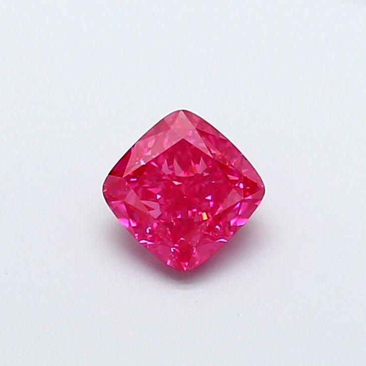 Loose Diamond - CUSHION BRILLIANT 1.1ct Fancy Vivid Pink VS1: Loose Diamond - CUSHION BRILLIANT 1.1ct Fancy Vivid Pink VS1 Source: This is a real non-mined Diamond that has been grown in a lab Shape: CUSHION BRILLIANT Carats: 1.1 Color: Fancy Vivid Pink Certific
