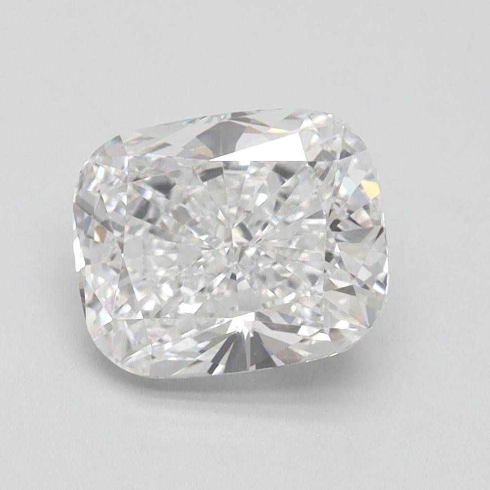 Loose Diamond - CUSHION BRILLIANT 2.3ct D VVS2: Loose Diamond - CUSHION BRILLIANT 2.3ct D VVS2 Source: This is a real non-mined Diamond that has been grown in a lab Shape: CUSHION BRILLIANT Carats: 2.3 Color: D Clarity: VVS2 Certification: IGI Vide
