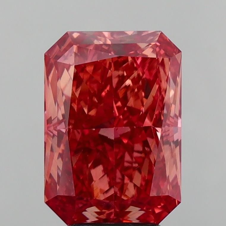 Loose Diamond - RADIANT 5.0ct Fancy Vivid Brownish Pink VS1: Loose Diamond - RADIANT 5.0ct Fancy Vivid Brownish Pink VS1 Source: This is a real non-mined Diamond that has been grown in a lab Shape: RADIANT Carats: 5.0 Color: Fancy Vivid Brownish Pink Certificat