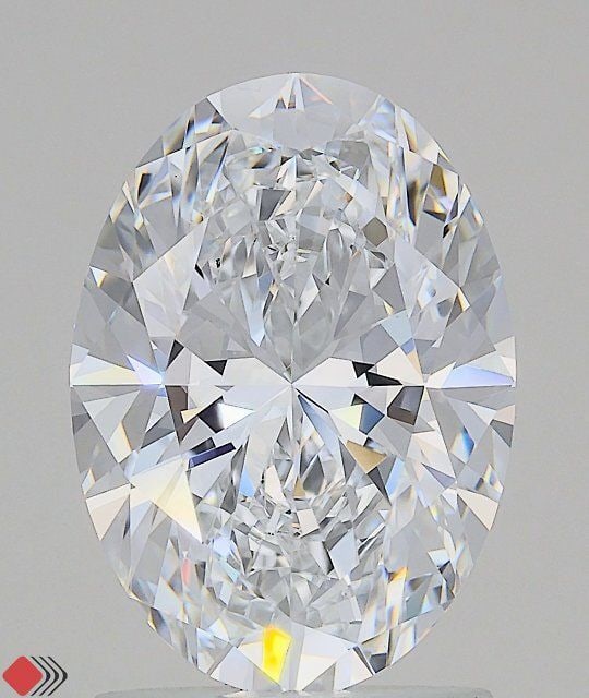 Loose Diamond - OVAL 2.08ct D VVS1: Loose Diamond - OVAL 2.08ct D VVS1 Source: This is a real non-mined Diamond that has been grown in a lab Shape: OVAL Carats: 2.08 Color: D Clarity: VVS1 Certification: IGI Video: