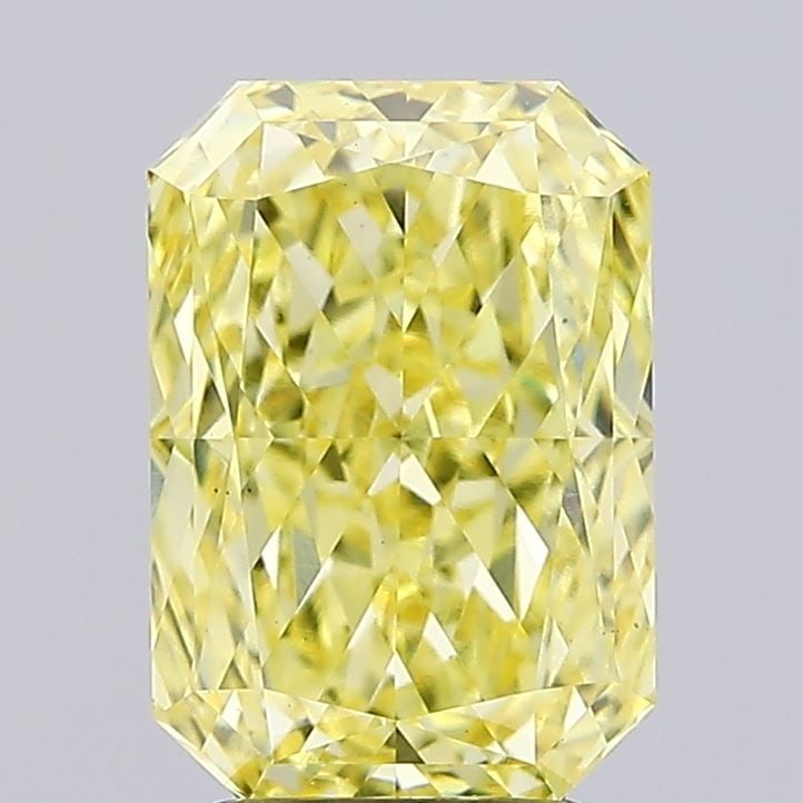 Loose Diamond - RADIANT 3.07ct Fancy Intense Yellow VS1: Loose Diamond - RADIANT 3.07ct Fancy Intense Yellow VS1 Source: This is a real non-mined Diamond that has been grown in a lab Shape: RADIANT Carats: 3.07 Color: Fancy Intense Yellow Certification: IGI