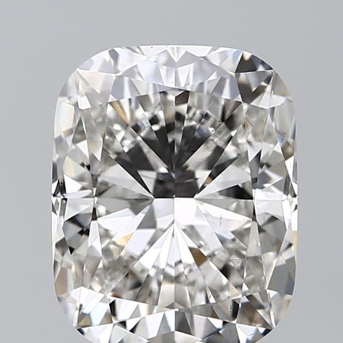 Loose Diamond - CUSHION BRILLIANT 4.0ct G VS2: Loose Diamond - CUSHION BRILLIANT 4.0ct G VS2 Source: This is a real non-mined Diamond that has been grown in a lab Shape: CUSHION BRILLIANT Carats: 4.0 Color: G Clarity: VS2 Certification: IGI Video: