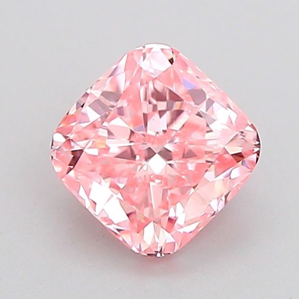 Loose Diamond - CUSHION MODIFIED 1.03ct Fancy Vivid Pink VVS2: Loose Diamond - CUSHION MODIFIED 1.03ct Fancy Vivid Pink VVS2 Source: This is a real non-mined Diamond that has been grown in a lab Shape: CUSHION MODIFIED Carats: 1.03 Color: Fancy Vivid Pink Certifi