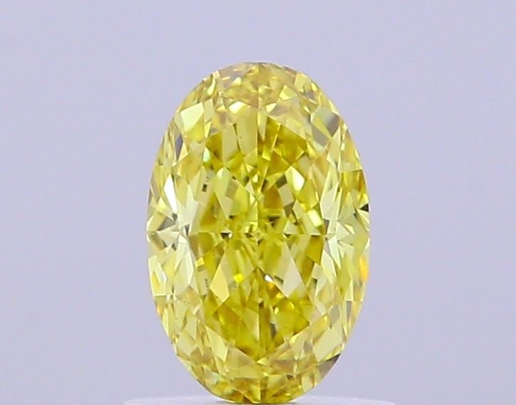 Loose Diamond - OVAL 1.01ct Fancy Intense Yellow VS1: Loose Diamond - OVAL 1.01ct Fancy Intense Yellow VS1 Source: This is a real non-mined Diamond that has been grown in a lab Shape: OVAL Carats: 1.01 Color: Fancy Intense Yellow Certification: IGI Video