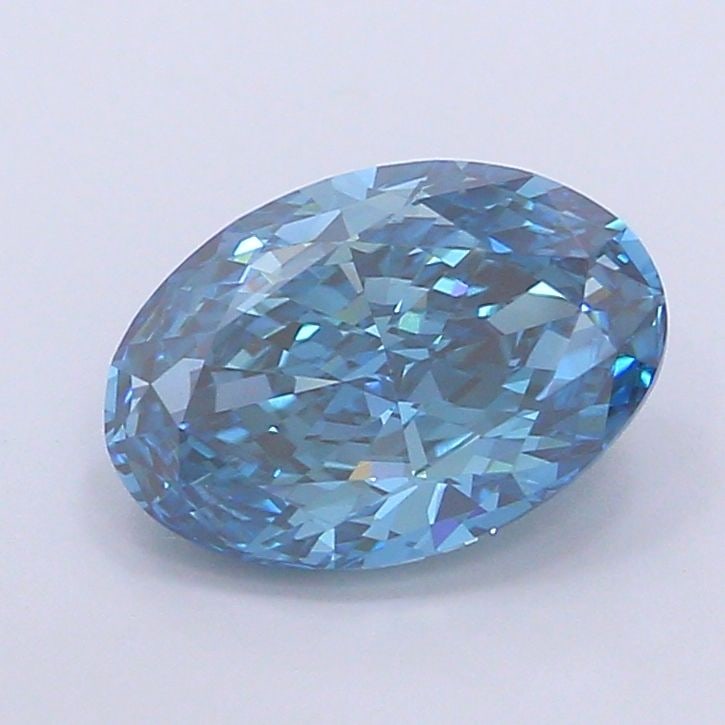Loose Diamond - OVAL 3.0ct Fancy Vivid Blue VVS2: Loose Diamond - OVAL 3.0ct Fancy Vivid Blue VVS2 Source: This is a real non-mined Diamond that has been grown in a lab Shape: OVAL Carats: 3.0 Color: Fancy Vivid Blue Certification: IGI Video: