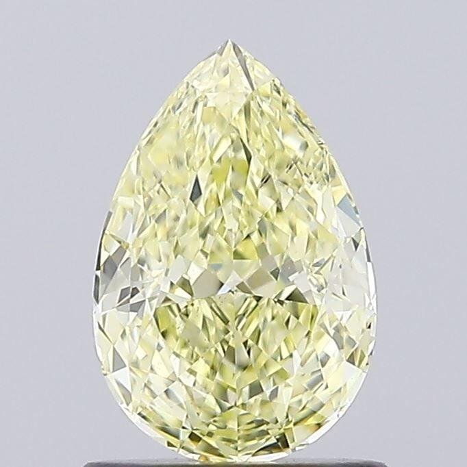 Loose Diamond - PEAR 1.01ct Fancy Yellow VS2: Loose Diamond - PEAR 1.01ct Fancy Yellow VS2 Source: This is a real non-mined Diamond that has been grown in a lab Shape: PEAR Carats: 1.01 Color: Fancy Yellow Certification: IGI Video: