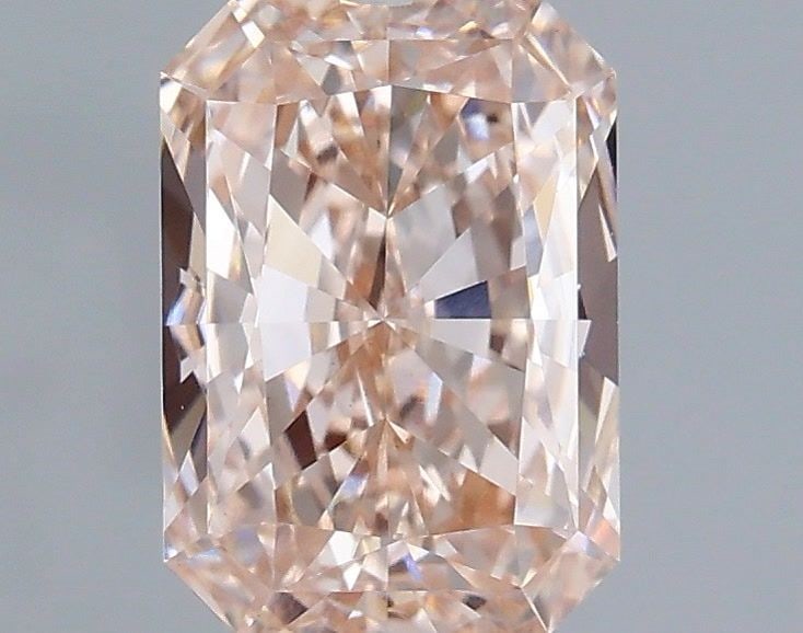 Loose Diamond - RADIANT 1.28ct Fancy Brownish Pink VS1: Loose Diamond - RADIANT 1.28ct Fancy Brownish Pink VS1 Source: This is a real non-mined Diamond that has been grown in a lab Shape: RADIANT Carats: 1.28 Color: Fancy Brownish Pink Certification: IGI V