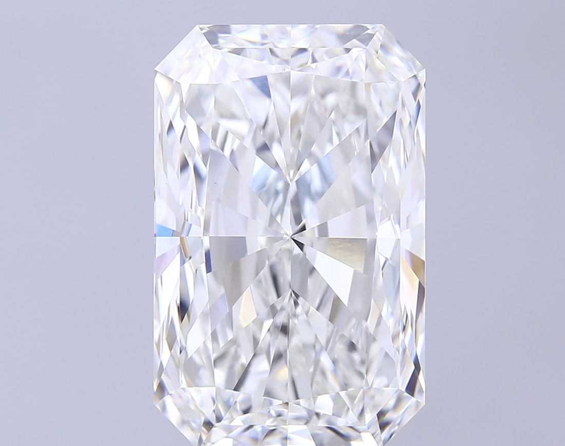 Loose Diamond - RADIANT 13.06ct F VVS2: Loose Diamond - RADIANT 13.06ct F VVS2 Source: This is a real non-mined Diamond that has been grown in a lab Shape: RADIANT Carats: 13.06 Color: F Clarity: VVS2 Certification: IGI Video: