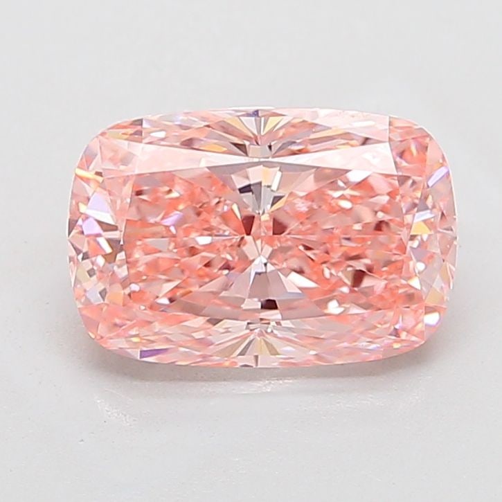 Loose Diamond - CUSHION MODIFIED 4.03ct Fancy Vivid Pink VS1: Loose Diamond - CUSHION MODIFIED 4.03ct Fancy Vivid Pink VS1 Source: This is a real non-mined Diamond that has been grown in a lab Shape: CUSHION MODIFIED Carats: 4.03 Color: Fancy Vivid Pink Certific
