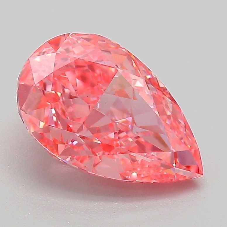 Loose Diamond - PEAR 2.0ct Fancy Vivid Pink VS1: Loose Diamond - PEAR 2.0ct Fancy Vivid Pink VS1 Source: This is a real non-mined Diamond that has been grown in a lab Shape: PEAR Carats: 2.0 Color: Fancy Vivid Pink Certification: IGI Video: Video