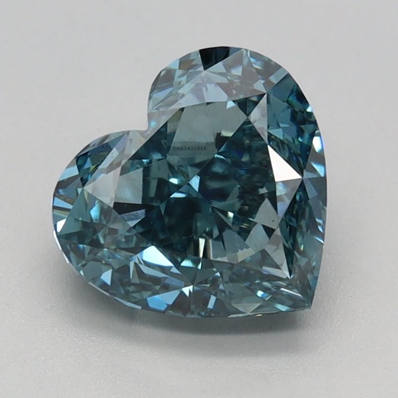 Loose Diamond - HEART 1.52ct Fancy Vivid Blue VVS2: Loose Diamond - HEART 1.52ct Fancy Vivid Blue VVS2 Source: This is a real non-mined Diamond that has been grown in a lab Shape: HEART Carats: 1.52 Color: Fancy Vivid Blue Certification: IGI Video: