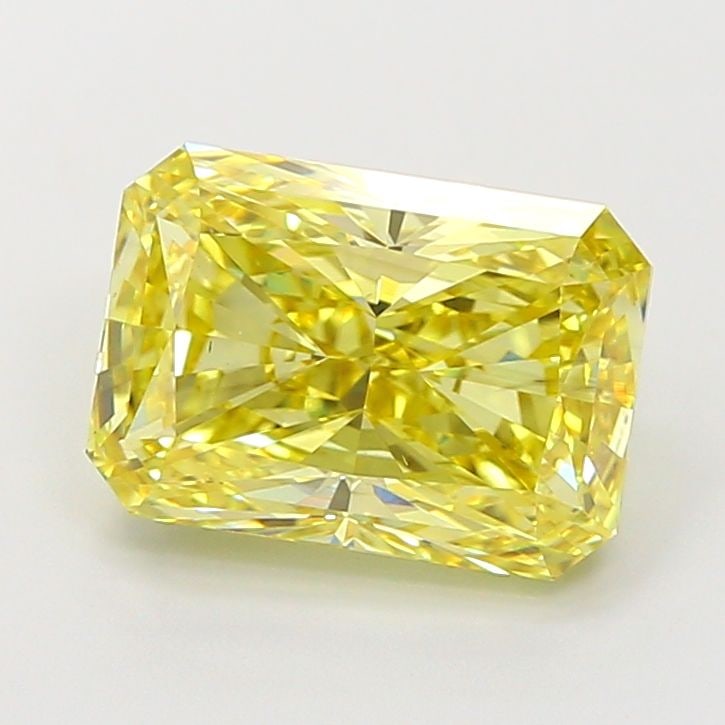 Loose Diamond - RADIANT 4.04ct Fancy Intense Yellow VS1: Loose Diamond - RADIANT 4.04ct Fancy Intense Yellow VS1 Source: This is a real non-mined Diamond that has been grown in a lab Shape: RADIANT Carats: 4.04 Color: Fancy Intense Yellow Certification: IGI