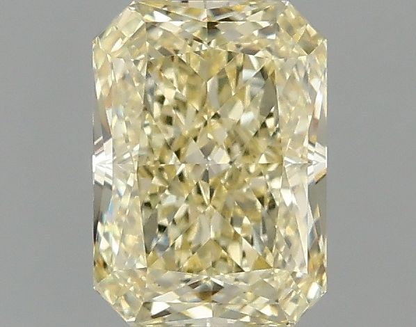 Loose Diamond - RADIANT 1.1ct Fancy Yellow VS1: Loose Diamond - RADIANT 1.1ct Fancy Yellow VS1 Source: This is a real non-mined Diamond that has been grown in a lab Shape: RADIANT Carats: 1.1 Color: Fancy Yellow Certification: IGI Video:
