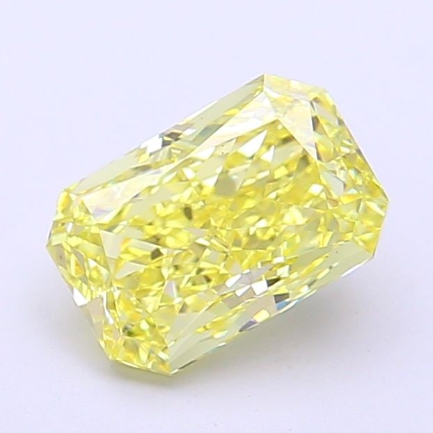 Loose Diamond - RADIANT 1.58ct Fancy Intense Yellow VS1: Loose Diamond - RADIANT 1.58ct Fancy Intense Yellow VS1 Source: This is a real non-mined Diamond that has been grown in a lab Shape: RADIANT Carats: 1.58 Color: Fancy Intense Yellow Certification: IGI