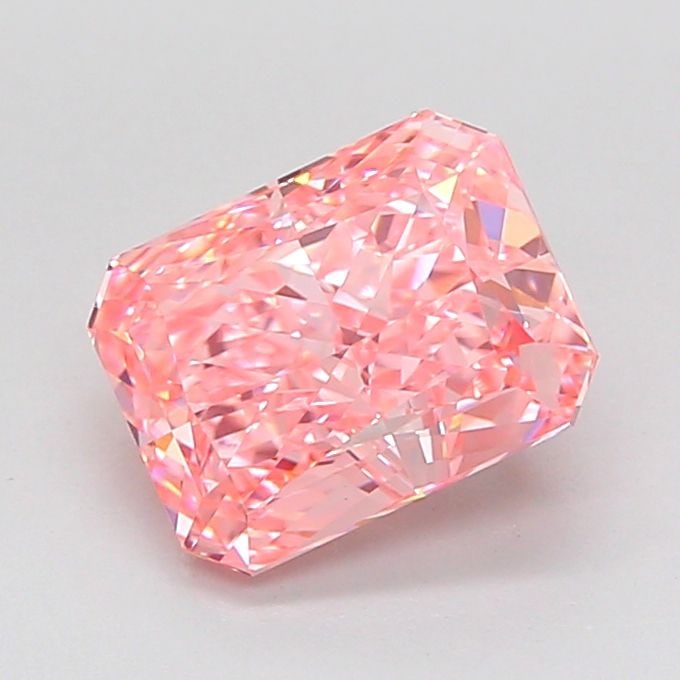 Loose Diamond - RADIANT 2.13ct Fancy Vivid Pink VS1 (1 of 1)