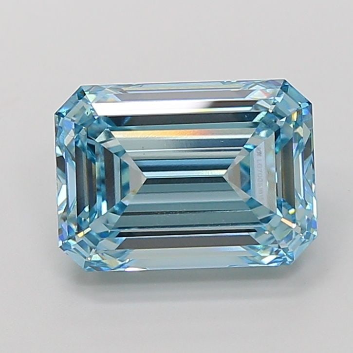 Loose Diamond - EMERALD 5.1ct Fancy Vivid Blue VS1 (1 of 1)