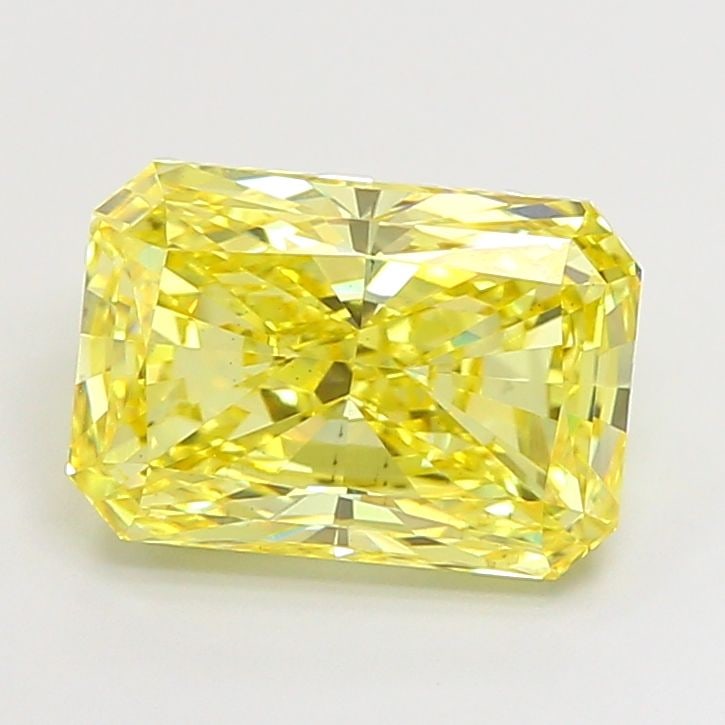 Loose Diamond - RADIANT 4.03ct Fancy Intense Yellow VS1: Loose Diamond - RADIANT 4.03ct Fancy Intense Yellow VS1 Source: This is a real non-mined Diamond that has been grown in a lab Shape: RADIANT Carats: 4.03 Color: Fancy Intense Yellow Certification: IGI