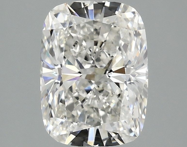 Loose Diamond - CUSHION MODIFIED 2.1ct F VVS2: Loose Diamond - CUSHION MODIFIED 2.1ct F VVS2 Source: This is a real non-mined Diamond that has been grown in a lab Shape: CUSHION MODIFIED Carats: 2.1 Color: F Clarity: VVS2 Certification: IGI Video: