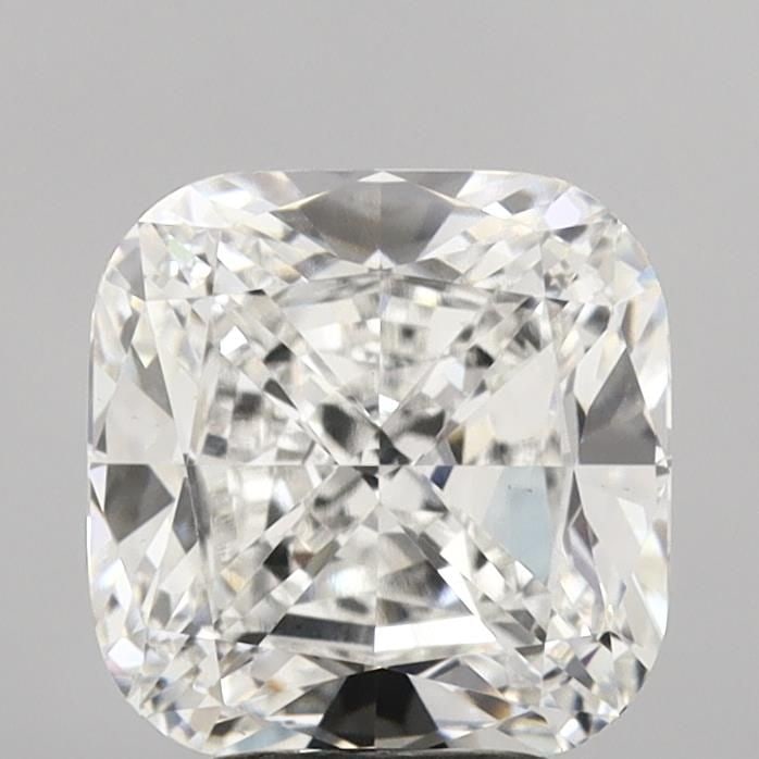 Loose Diamond - CUSHION BRILLIANT 4.41ct F VS1: Loose Diamond - CUSHION BRILLIANT 4.41ct F VS1 Source: This is a real non-mined Diamond that has been grown in a lab Shape: CUSHION BRILLIANT Carats: 4.41 Color: F Clarity: VS1 Certification: IGI Vide