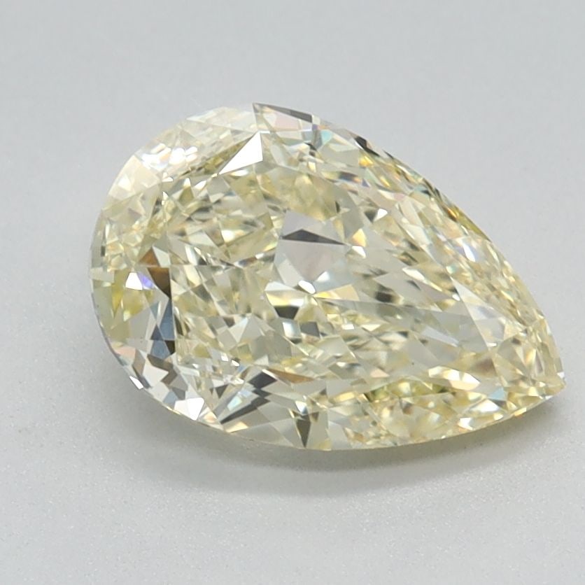 Loose Diamond - PEAR 1.29ct Fancy Yellow VS1: Loose Diamond - PEAR 1.29ct Fancy Yellow VS1 Source: This is a real non-mined Diamond that has been grown in a lab Shape: PEAR Carats: 1.29 Color: Fancy Yellow Certification: IGI Video: