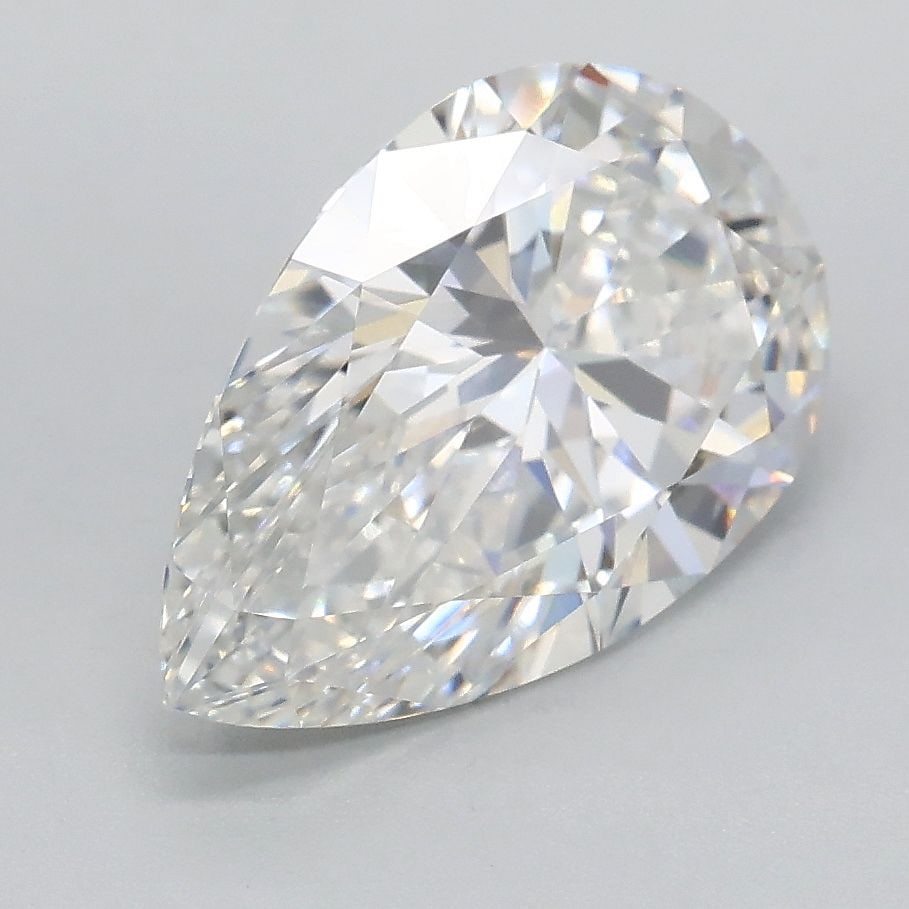 Loose Diamond - PEAR 2.09ct E VVS2: Loose Diamond - PEAR 2.09ct E VVS2 Source: This is a real non-mined Diamond that has been grown in a lab Shape: PEAR Carats: 2.09 Color: E Clarity: VVS2 Certification: IGI Video: