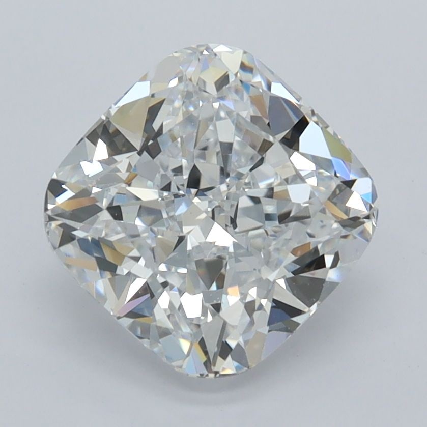 Loose Diamond - CUSHION MODIFIED 2.53ct D VVS1: Loose Diamond - CUSHION MODIFIED 2.53ct D VVS1 Source: This is a real non-mined Diamond that has been grown in a lab Shape: CUSHION MODIFIED Carats: 2.53 Color: D Clarity: VVS1 Certification: IGI Vide