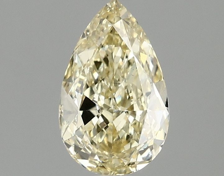 Loose Diamond - PEAR 1.08ct Fancy Yellow VS1: Loose Diamond - PEAR 1.08ct Fancy Yellow VS1 Source: This is a real non-mined Diamond that has been grown in a lab Shape: PEAR Carats: 1.08 Color: Fancy Yellow Certification: IGI Video: