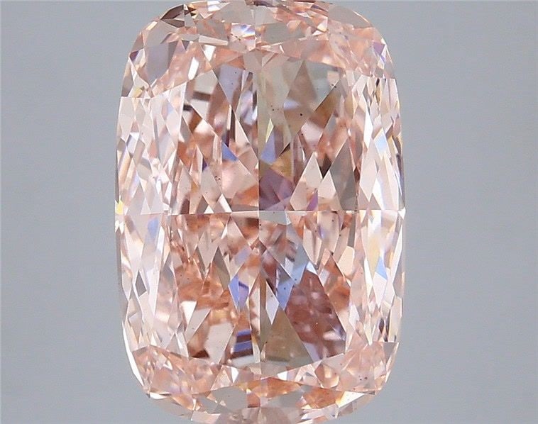 Loose Diamond - CUSHION MODIFIED 5.0ct Fancy Vivid Pink VS2: Loose Diamond - CUSHION MODIFIED 5.0ct Fancy Vivid Pink VS2 Source: This is a real non-mined Diamond that has been grown in a lab Shape: CUSHION MODIFIED Carats: 5.0 Color: Fancy Vivid Pink Certificat