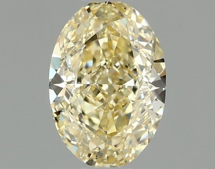 Loose Diamond - OVAL 1.08ct Fancy Intense Yellow VS2: Loose Diamond - OVAL 1.08ct Fancy Intense Yellow VS2 Source: This is a real non-mined Diamond that has been grown in a lab Shape: OVAL Carats: 1.08 Color: Fancy Intense Yellow Certification: IGI Video