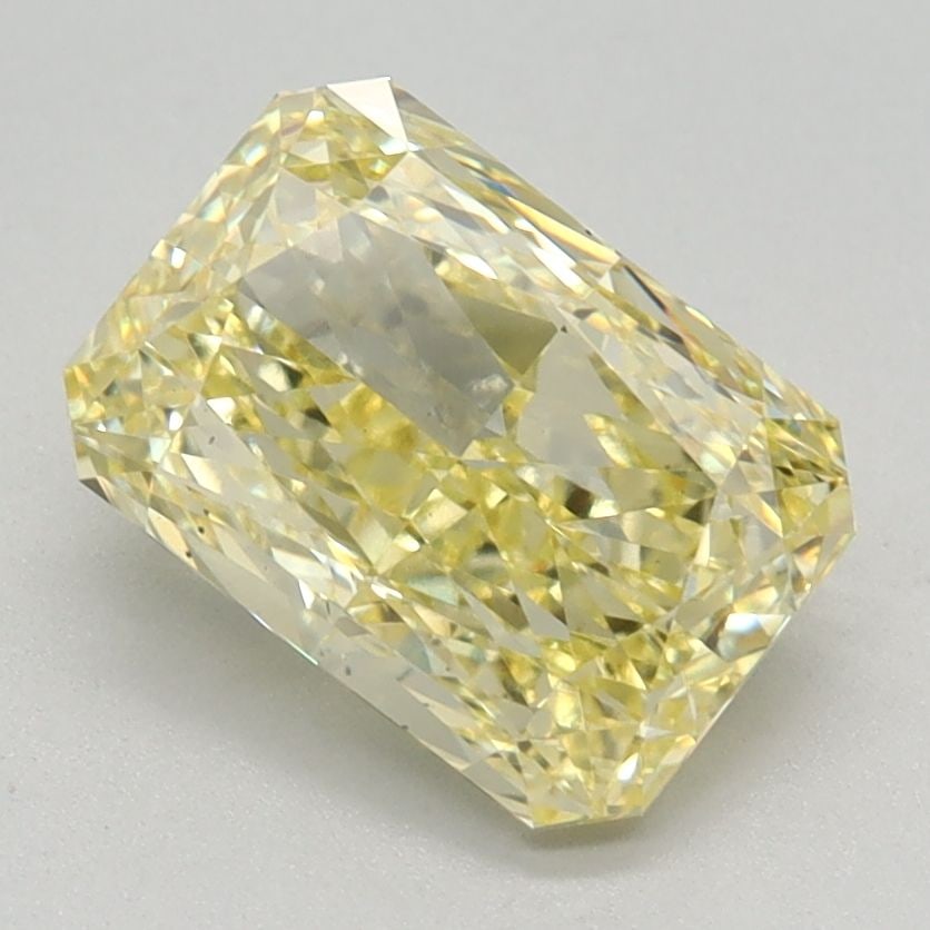 Loose Diamond - RADIANT 1.63ct Fancy Intense Yellow VS1: Loose Diamond - RADIANT 1.63ct Fancy Intense Yellow VS1 Source: This is a real non-mined Diamond that has been grown in a lab Shape: RADIANT Carats: 1.63 Color: Fancy Intense Yellow Certification: IGI