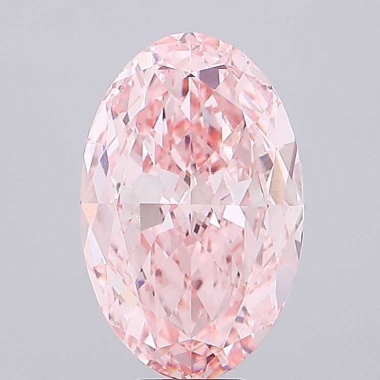 Loose Diamond - OVAL 11.04ct Fancy Vivid Pink VS1: Loose Diamond - OVAL 11.04ct Fancy Vivid Pink VS1 Source: This is a real non-mined Diamond that has been grown in a lab Shape: OVAL Carats: 11.04 Color: Fancy Vivid Pink Certification: IGI Video: