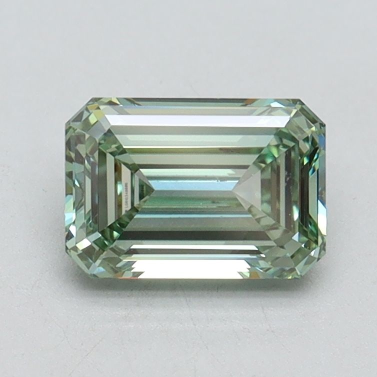 Loose Diamond - EMERALD 1.07ct Fancy Intense Green VS1: Loose Diamond - EMERALD 1.07ct Fancy Intense Green VS1 Source: This is a real non-mined Diamond that has been grown in a lab Shape: EMERALD Carats: 1.07 Color: Fancy Intense Green Certification: IGI V