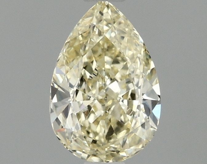 Loose Diamond - PEAR 1.01ct Fancy Yellow VVS2: Loose Diamond - PEAR 1.01ct Fancy Yellow VVS2 Source: This is a real non-mined Diamond that has been grown in a lab Shape: PEAR Carats: 1.01 Color: Fancy Yellow Certification: IGI Video: